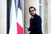 Le ministre de l'Europe et des Affaires étrangères Stéphane Séjourné arrive au palais de l'Elysée, le 18 janvier 2024 à Paris