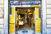 Le café Sant'Eustachio en avril 2020 à Rome