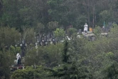 Le cimetière de Biandanshan à Wuhan, point de départ de la pandémie de Covid-19, le 31 mars 2020