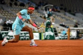 Rafael Nadal sans pitié pour le Bélarusse Egor Gerasimov sur le central Philippe-Chatrier de Roland-Garros, le 28 septembre 2020