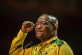 Le président sud-africain Jacob Zuma au congrès de l'ANC le 16 décembre 2017 à Johannesburg