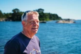Alf Norkko, à la tête de la plus grande station de recherche marine de la mer Baltique, la station zoologique de Tvarminne (TZS), pose à Hanko, en Finlande, le 26 juin 2024
