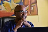Moussa Tchangari, figure de la société civile au Niger, dans ses bureaux en juin 2016 à Niamey