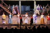 Une scène de la comédie musicale tirée des "Misérables" qui rencontre un franc succès à Téhéran, le 3 décembre 2018