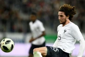 Le milieu de terrain français Adrien Rabiot, à Saint-Petersbourg le 27 mars 2018