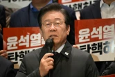 Lee Jae-myung, le chef du Parti démocrate, principale force d'opposition, le 7 décembre 2024 à Séoul