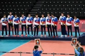 Les Russes, médaillés d'argent en volley aux Jeux de Tokyo le 8 août 2021, sont privés de compétition internationale à domicile 