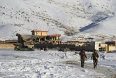 Au moins 65 corps ont été extraits des décombres d'un bâtiment soufflé par l'explosion d'une voiture piégée, à Maidan Shar le 21 janvier 2019