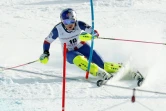 L'Américaine Lindsey Vonn lors du slalom du combiné de Lenzerheide, le 26 janvier 2018 