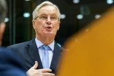Michel Barnier, négociateur européen sur le Brexit, au Parlement européen à Bruxelles le 21 octobre 2020