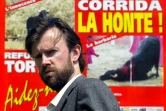 Jean-Pierre Garrigues, président de l'organisation anti-corrida CRAC, le 17 mai 2004 à Toulouse