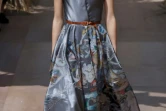 Une robe Dior lors du défilé à Paris, le 3 juillet 2017