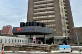 Le siège de CSB Radio-Canada en décembre 2019 à Montréal