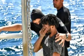 Un migrant qui tentait de quitter la Tunisie récupéré par les garde-côtes en Méditerranée, le 10 août 2023