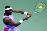 L'Américain Frances Tiafoe en quart de finale de l'US Open contre le Bulgare Grigor le 3 septembre 2024 à New York