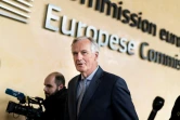 Le négociateur de l'UE Michel Barnier arrive à la Commission européenne à Bruxelles le 11 octobre 2019