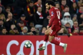 L'attaquant de Liverpool Mohamed Salah contre Naples en Ligue des champions, le 27 novembre 2019 à Liverpool