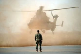 Un hélicoptère Tigre atterrit au Mali le 2 février 2013