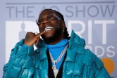 Le chanteur nigérian Burna Boy sur le tapis rouge des BRIT Awards à Londres (Royaume-Uni), le 18 février 2020