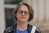 Céline Thiebault-Martinez, députée du Parti socialiste (PS), arrive à l'Assemblée nationale à Paris, le 8 juillet 2024