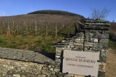 Le "Domaine Bonneau du Martray" près de Pernand-Vergelesses, le 6 janvier 2017 en Bourgogne