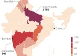 Covid-19 : les cas actifs en Inde
