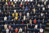 Les nouveaux députés européens lors d'une session inaugurale du Parlement européen, le 2 juillet 2019 à Strasbourg