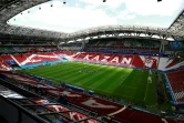 Le stade de Kazan, le 15 juin 2018, où la France débute son Mondial en Russie