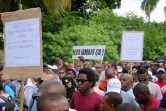 La marche contre la violence et l'insécurité à Mayotte le 19 avril 2016 à Mamoutzou 
