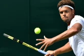 Le Français Jo-Wilfried Tsonga lors du premier tour de Wimbledon le 2 juillet 2019