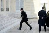 Le Premier ministre français Manuel Valls arrive à l'Elysée, le 22 mars 2016  