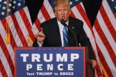 Le candidat républicain à la Maison Blanche Donald Trump en meeting le 31 août 2016 à Phoenix en Arizona