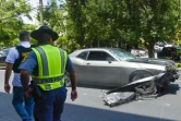 La voiture qui a foncé sur des militants antiracistes à Charlottesville en août 2017