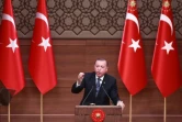 Le président turc Recep Tayyip ERdogan, le 19 janvier 2017 à Ankara