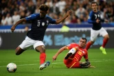 L'attaquant des Bleus, Kingsley Coman, buteur lors du match de qualification à l'Euro 2020 face à Andorre, au Stade de France, le 10 septembre 2019