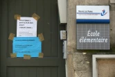 Ecole élémentaire parisienne fermée à cause du nouveau coronavirus, le 16 avril 2020