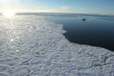 Les eaux de l'Arctique le 27 septembre 2015  