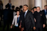 Les présidents américain Barack Obama et indien Narendra Modi le 4 septembre 2016 à Hangzhou