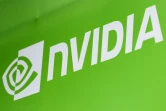 Le logo Nvidia au salon Computex à Taipei, le 19 mai 2025, à Taïwan
