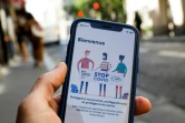 L'application StopCovid sur un smartphone, le 27 mai 2020 à Paris