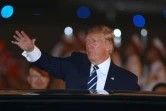 Le président américain Donald Trump, arrivant à Hanoï, au Vietnam, le 11 novembre 2017