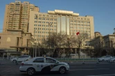 Le tribunal de Tianjin où se déroule le procès de l'avocat Wang Quanzhang, spécialisé dans la défense des droits de l'Homme, le 26 décembre 2018 en Chine