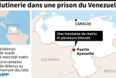 Puerto Ayacucho au Venezuela où une mutinerie dans une prison a fait une trentaine de morts