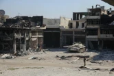 Des ruines dans la partie rebelle d'Alep, ville syrienne soumise à un nouveau siège par la régime, le 9 septembre 2016