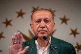 Le président turc Tayyip Erdogan s'apprête à prononcer un discours à Istanbul, le 31 mars  2019