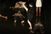 Répétition du spectacle "Kalakuta Republik", du danseur Serge Aimé Coulibaly, le 10 mars 2017 à Lyon