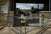 L'école de Clessé derrière laquelle a été retrouvé le corps d'une adolescente de 14 ans tuée par son petit ami du même âge, le 9 juin 2022 en Saône-et-Loire