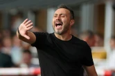 L'entraîneur de Marseille Roberto De Zerbi, le 17 août 2024 contre Brest en Ligue 1, au stade Francis-Le-Blé de Brest