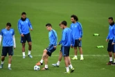 Les joueurs du Real à l'entraînement, le 2 novembre 2015 à Madrid