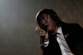 Le chanteur et parolier du groupe de métal Defying Decay, Poom "Jay" Euarchukiati, sur scène le 12 février 2022 à Bangkok